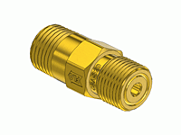 Male NPT with Check Valve