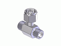 CGA Manifold Coupler Tees - Stainless Steel C-2540SS