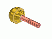 Brass Nipple & Copper Tube Assembly CN-28