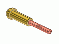 Brass Nipple & Copper Tube Assembly CN-36