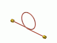 Rigid Pigtail Assemblies with Single & Double Loop PT-4346