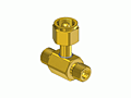 CGA Manifold Coupler Tees - Brass C-2326