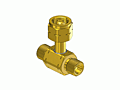 CGA Manifold Coupler Tees - Brass C-2350