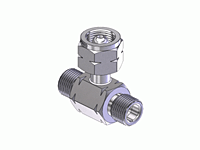 CGA Manifold Coupler Tees - Stainless Steel C-2350SS