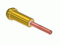 Brass Nipple & Copper Tube Assembly CN-32