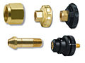 CGA 300 Regulator Inlet Nuts   Nipples for Ethyl Chlorides  R160  Formerly Commercial Acetelyne