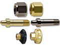CGA 326 Regulator Inlet Nuts   Nipples for Nitrous Oxide