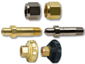 CGA 346 Regulator Inlet Nuts   Nipples for Air
