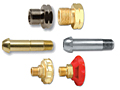 CGA 510 Regulator Inlet Nuts   Nipples for Acetylene Propane Natural Gas