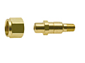 CGA 577 Regulator Inlet Nuts   Nipples for Oxygen