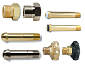 CGA 580 Regulator Inlet Nuts   Nipples for Argon  Helium  Nitrogen