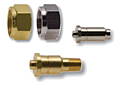 CGA 660 Regulator Inlet Nuts   Nipples for Refrigerant Gases